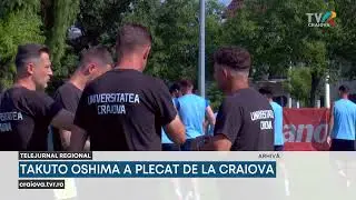TAKUTO OSHIMA A PLECAT DE LA CRAIOVA
