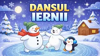 Dansul Iernii | Cântec pentru Copii ❄️ Melodie de Iarnă Animată | Prichindei pe Ritm