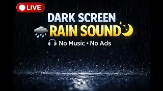 Rain Sound for Study & Sleep | No Music | LIVE