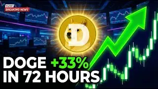 DOGE Up 33% in 72 Hours #doge #cryptotrading #crypto