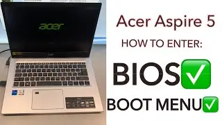 Acer Aspire 5 &mdash; как войти в BIOS (UEFI) и параметры меню загрузки