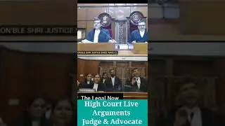 High Court Bench Live Arguments Judge & Advocate/Vakeel Rudra YouTube channel