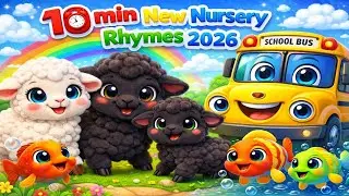 New 2026 Sing With Me Rhymes ! ABC Alphabet Song & Baa Baa Black Sheep | Play Mat Learning | Kids
