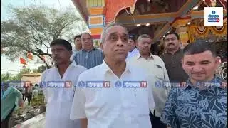 Bodgeshwar Jatrotsav - Minister Sudhin Dhavalikar seeks blessing of Shri Dev Bodgeshwar