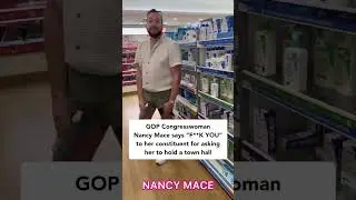 Nancy Mace MELTS DOWN at her own constituent