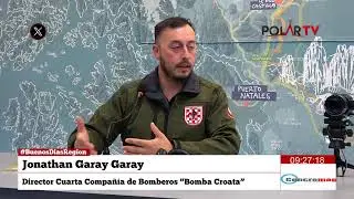 #BuenosDiasRegion Jonathan Garay Garay, Director Cuarta Compañía de Bomberos “Bomba Croata”