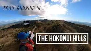 Trail Running in the Hokonui Hills - Gore in Southland NZ.