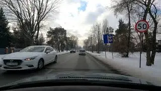 Driving in Warsaw City 🇵🇱 | 4K Exciting Dashcam