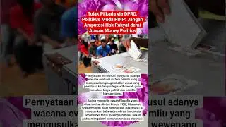 Tolak Pilkada via DPRD, Politikus Muda PDIP: Jangan Amputasi Hak Rakyat demi Alasan Money Politics