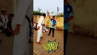 Gun Self Defense Technique | Be the Fighter! 💥@NammaMartialArts-NMA#karate  #amazingskills