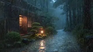 Stress quotidien &ndash; Son de pluie naturelle &ndash; Toit de la maison sous la pluie &ndash; D&eacute;tente mentale 😌🌙