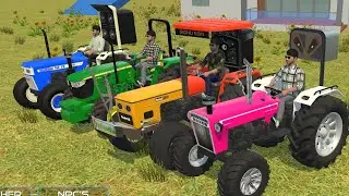 Kids Khilona Tractor JCB Video 🚜 | Mini Tractor Gadi Wala Cartoon 🏎️ | Fun Toy Vehicles 🚀