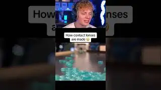 How Contact Lenses Are Made! 🤯