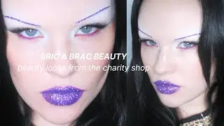 BRIC A BRAC BEAUTY // EP.2 creating an editorial look with craft glitter