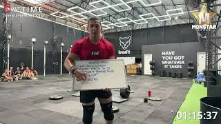 Wod 3 master 35-39  Masc &ldquo; 1 RM &ldquo; qualifier monstar games 2026