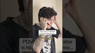 911 Operator gets HIJACKED by an Emo and then THIS HAPPENS&hellip; 😳🔥 #emo #alternative #goth #skit