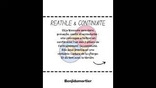 🤕 la #reathletisation n'est pas une p&eacute;riode de rupture de l'entra&icirc;nement :  !🤕 #preparationphysique