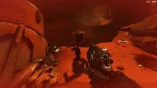 Newer Doom (Vulkan) recording test with AMD VCE / OBS Studio