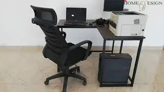 HD-OT-039 L Shaped Gaming Computer Table Online