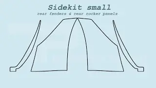 Model 3: Sidekit small (PPF for rear fenders & rocker panels) | installation guide | Tesla-Protect