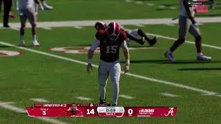 CFB26 RTCFP Caleb Downs 93 yd pick six against Alabama 