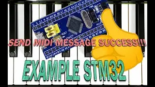 STM32  SUCCESS MIDI SEND TO PC Экспедиция  27🎹🎹🎹🎹🎹🎹🎹🎹🎹🎹🎹🎹