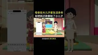 母亲的偏心，终是寒了儿子的心#家庭百态 #尖货星期天