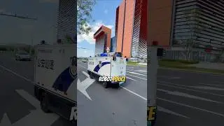 В Китае теперь есть роботы-полицейские! 🤖