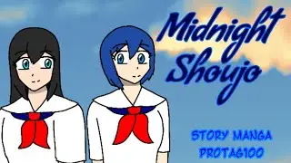 Midnight Shoujo (An Yuri one-shot manga) - ミッドナイト・ショウジョ (#百合 #oneshotmanga #mangapluscreators)
