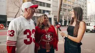 49ers Faithful React to Super Bowl LX in San Francisco and Answer Trivia