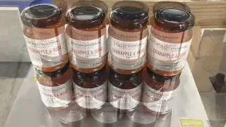 Jam Jar Labeler , Jar Labeling , Marmalade , Glass Bottle Labeler Machine USA Canada - JDA