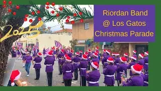 Behind the Scenes: Archbishop Riordan Band @ Los Gatos Christmas Parade