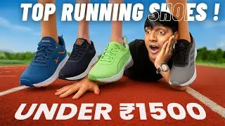 NEW TOP 5 RUNNING SHOES HAUL IN BUDGET ! SPARX , PUMA , Adidas , CAMPUS & Kalenji 🔥 🔥