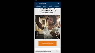 Tutoriel utilisation de l'application BookVocal - Partie 1