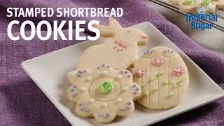 How to Make Stamped Shortbread Cookies