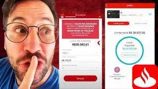 SANTANDER O Segredo Por Trás dos LIMITE ALTOS (O ALGORITMO te APROVA Assim!)