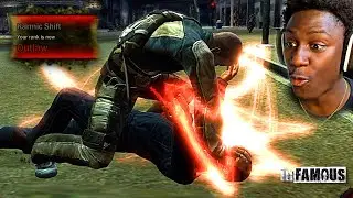 KILLING NPCs To FINALLY Reach OUTLAW RANK in INFAMOUS