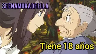 🔶 Un HECHIZO la hace ENVEJECER 🔶 El Castillo Ambulante Resumen de anime en 12 minutos