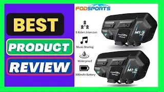 2Pcs Fodsport M1-S Pro Motorcycle Intercom Helmet