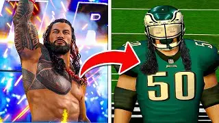 I Put WWE Wrestlers in the NFL!
