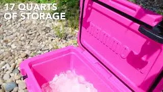 Mammoth Cruiser Cooler, Pink, 17 Quarts