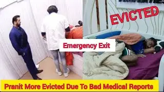 Emergency Exit - Pranit More Hospitalised For Dengue Treatment  Bigg Boss 19 Reports|Weekend Ka Waar