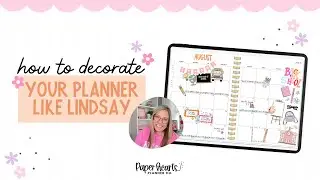 How To Decorate Your Digital Planner