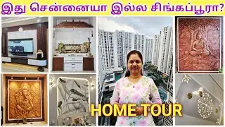 💥Chennai's Baashyaam Crown 3BHK Home Tour/ Interior design ideas for your home! 
