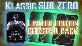 Klassic SUB-ZERO [Limited Edition BOOSTER PACK] MKX mobile iOS/Android 1.6.1 update