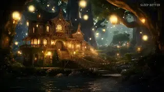 Mysterious Lantern Forest, Sleep Music & Ambience
