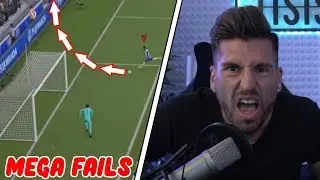 Tisi Schubech reagiert auf FIFA 20 WEEKEND LEAGUE FAILS!!!😂😂 | Tisi Schubech STREAM HIGHLIGHTS