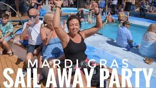 EMBARKATION DAY: Carnival Mardi gras May 13, 2023!! What a blast!!!