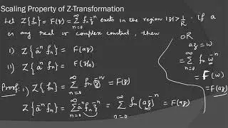Z-Transformation (Part-3)(Engineering Mathematics)