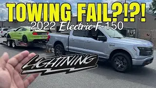 ПРАВДА о буксировке электромобиля Ford F-150 Lightning 2022 года!